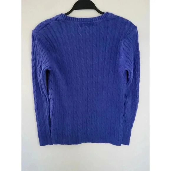 Karen Scott Blue Knit Sweater - Picture 2 of 4
